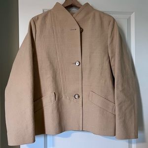 Sezane Kalvin Coat, Beige, size 12